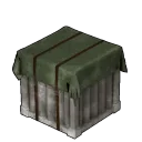 Cloth Covered Container