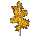 Faux Golden Foliage B