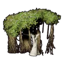 Faux Tropical Greenery C