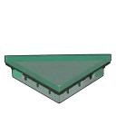 Glass Triangular Foundation