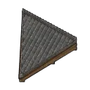 Japanese-Style Slanted Corner Roof (Inverted)