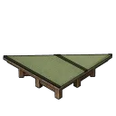 Japanese-Style Triangular Foundation