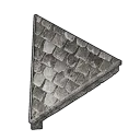 Stone Slanted Corner Roof (Inverted)