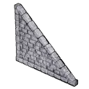 Stone Triangular Wall