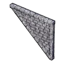 Stone Triangular Wall (Inverted)