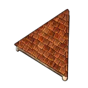 Wooden Slanted Triangular Roof