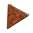 Wooden Slanted Corner Roof (Inverted)