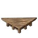 Wooden Triangular Foundation